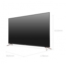 创维（Skyworth）55V6 55英寸 18核金属边框4色4K超高清智能网络液晶电视机（银色）