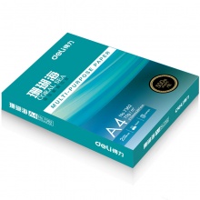 得力（deli） 7361 A4 珊瑚海复印纸 70g 500张/包 5包/箱