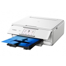 佳能（Canon）TS8180 白色 高品质照片打印一体机 精致版（喷墨打印、复印、扫描、无线）