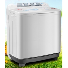 美菱(MELING) 9公斤大容量双桶洗衣机 省水省电 下排水 小型白色家用 XPB90-22Q1S