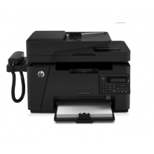 惠普（HP）M128fp黑白激光一体机 打印复印扫描传真 电话手柄