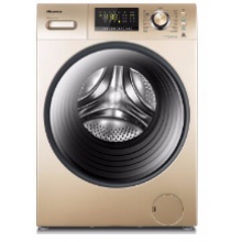 海信10公斤 XQG100-UH1205FG 洗烘一体变频滚筒洗衣机