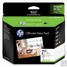 惠普 HP 2PD46A 原装955XL 大容量墨纸套装（适用8210 8710 8720 7720 7740）