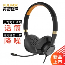 黄鹂智声 通话降噪耳麦耳机头戴式 在线会议网课学习直播录课 专业降噪耳机耳麦