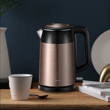 苏泊尔（SUPOR）电水壶热水壶 1.7L全钢无缝双层防烫电热水壶 304不锈钢烧水壶