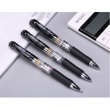 晨光(M&G)文具K35/0.5mm黑色中性笔 经典按动子弹头签字笔 办公水笔 12支/盒 