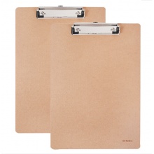 晨光(M&G)文具A4纤维板书写板夹 记事夹文件夹垫板 2个装ADM95213