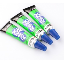 晨光 透明胶水强力胶多功能手工diy饰品材料胶水金属塑料修补粘书胶办公用品粘鞋胶粘得牢 AWG97028透明胶7ml 10支