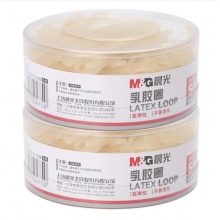 晨光橡皮筋办公乳胶圈橡胶圈牛皮筋办公用品高弹力弹力好耐用耐腐蚀盒装橡皮筋袋装实惠装 50g橡胶圈/1盒