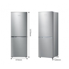 创维(SKYWORTH) 186升 冰箱双门小型 两天约一度电 微霜大空间 99.99%抗菌 家用宿舍租户电冰箱 BCD-186D