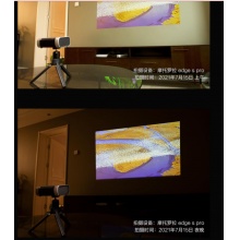 联想(Lenovo) T200 投影仪家用 智能便携户外微型投影机（梯形校正 自动对焦 大电池长续航 高清解码）