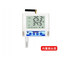 建大仁科GPRS温湿度传感器变送器远程温湿度记录仪野外无线温湿度 精装探头内置(旗舰版)