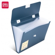 得力 手提袋帆布 补习袋小学生拎书袋男女儿童美术袋补习补课包 72618补习袋深蓝色